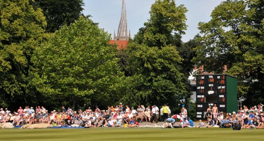 Chesterfield Festival of Cricket Image David Griffin