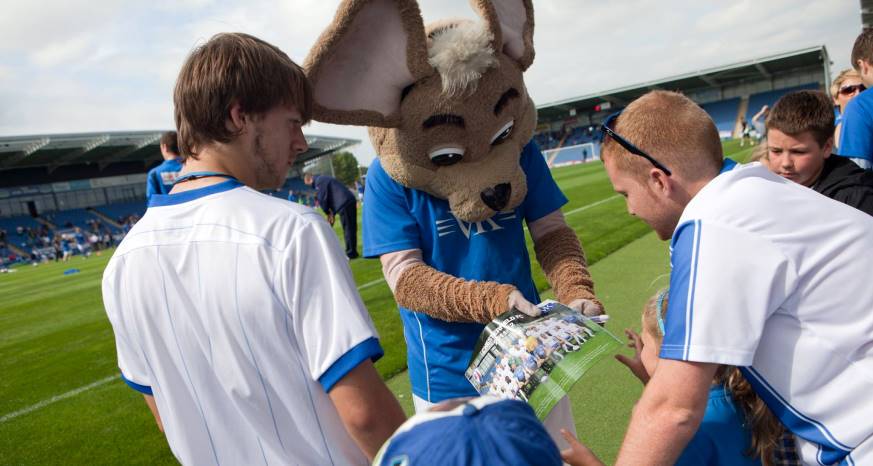 Chesterfield Football Club Chester the Field Mouse