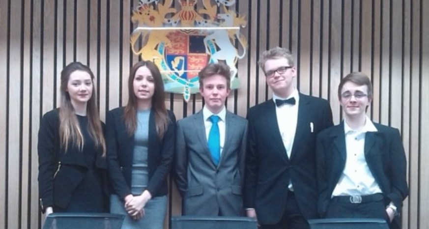 Chesterfield College - 2015 interschool mock trial competition