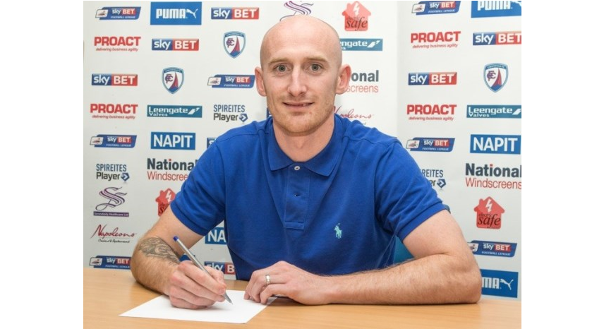 Talbot Signs New Contract with Spireites