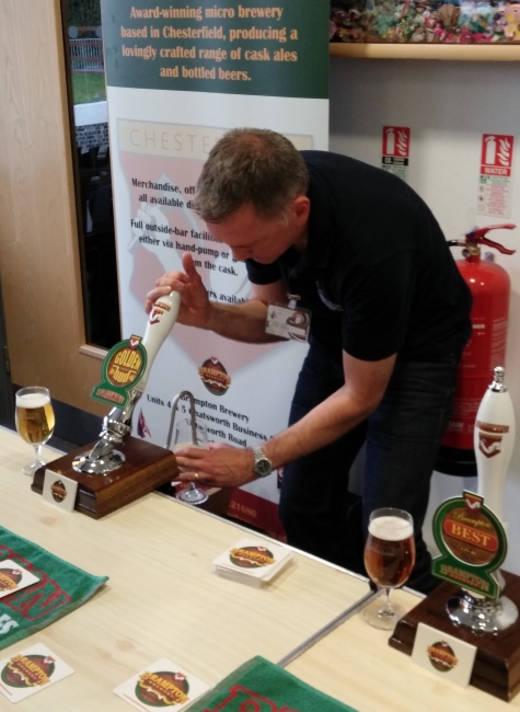 Chris Radford Brampton Brewery Chesterfield Champion