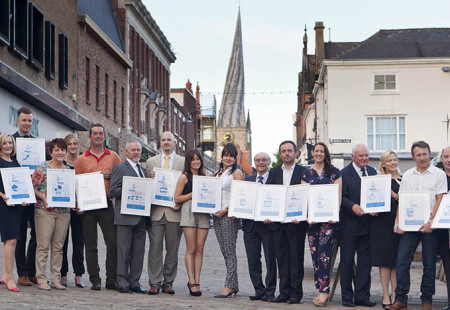Chesterfield Retail Awards 2014, held in the Market Hall Assembly Rooms.