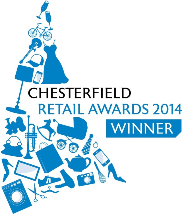 Chesterfield Retail Awards 2014 winner logo
