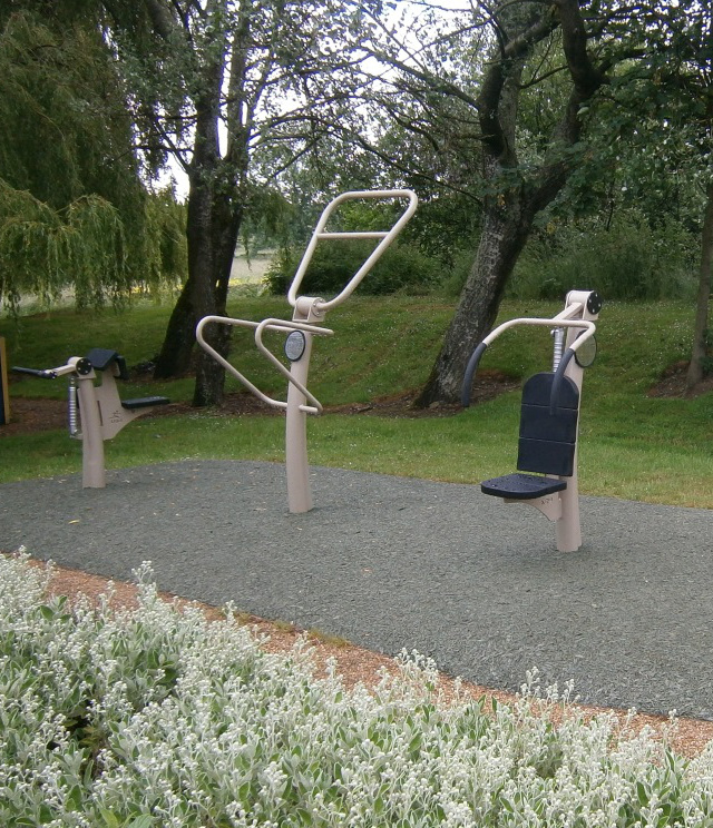 Outdoor Gym at Chesterfield Hospita
