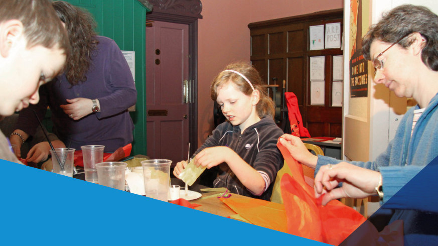 Children's Craft Activities at the Chesterfield Museum