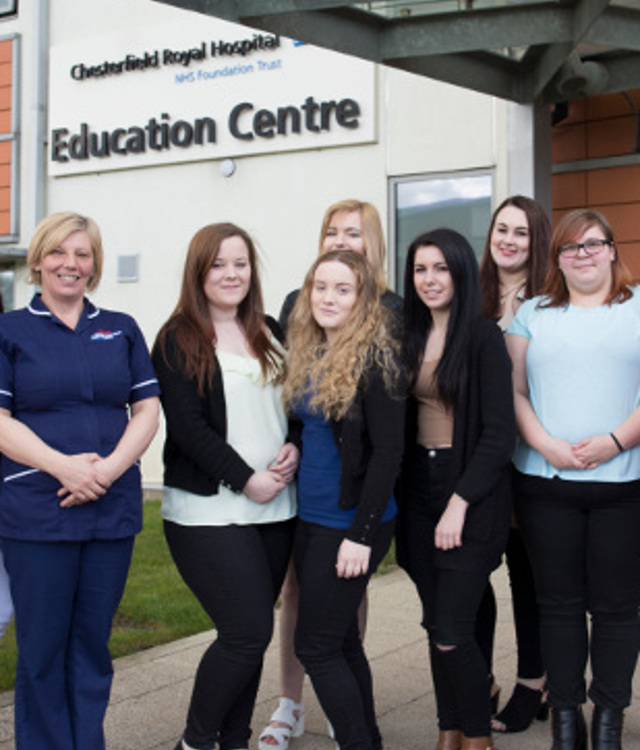 Chesterfield college nursing cadets 2016