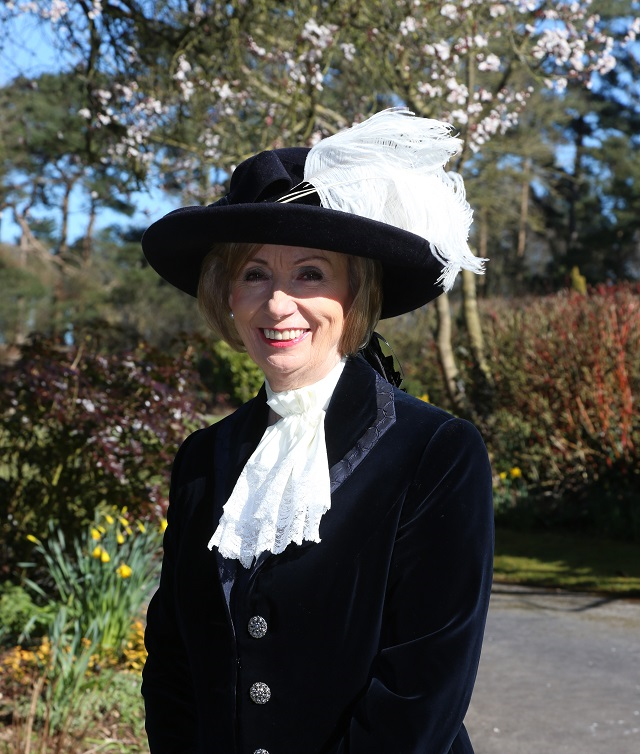Liz Fothergill CBE, High Sheriff of Derbyshire