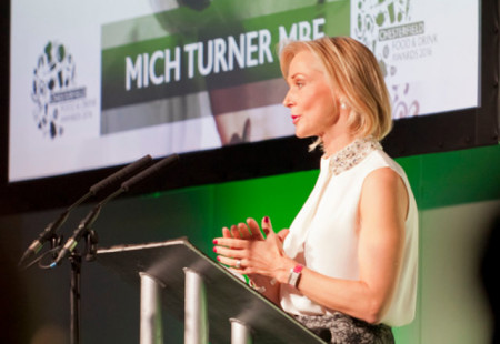 Mich Turner MBE Chesterfield Food and Drink Awards