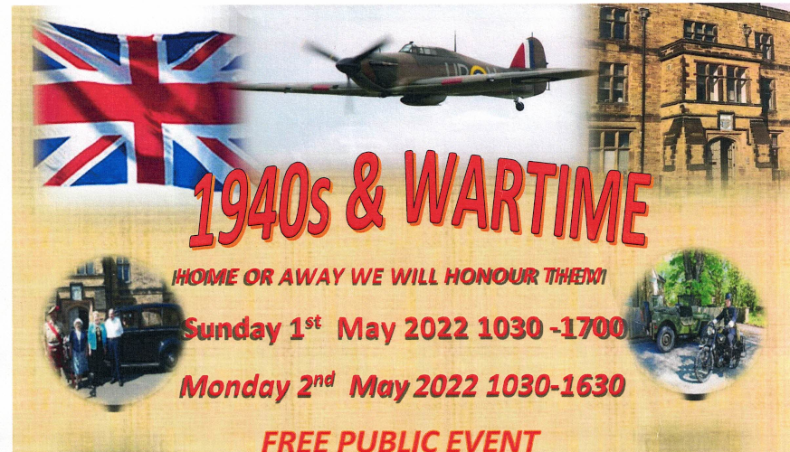 Staveley Town Hall 1940s event