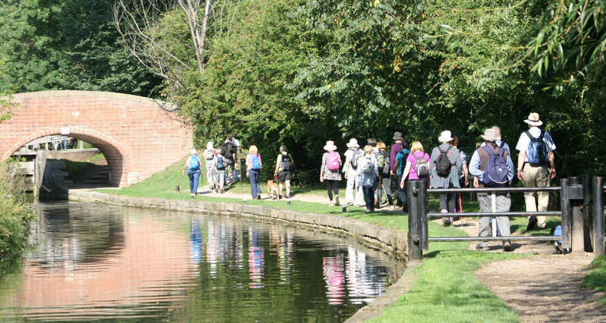 chesterfield canal walking festival