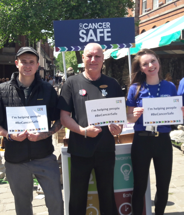 Chesterfield traders raise voice in support of 'Be Cancer Safe ...