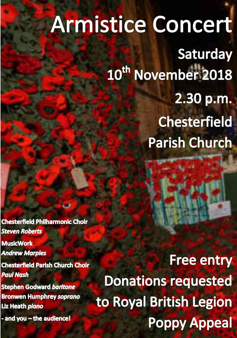 Armistice Concert Destination Chesterfield Destination Chesterfield