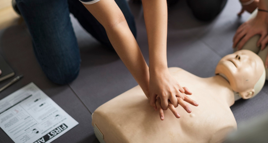 First Aid at work course chesterfield