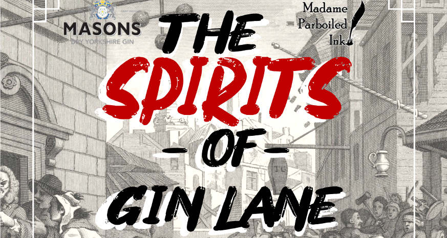 The Spirits of Gin Lane tasting Staveley Chesterfield