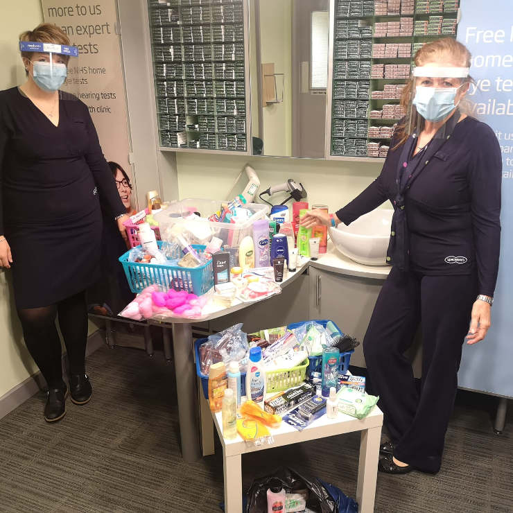 Specsavers Chesterfield Hospital Donation