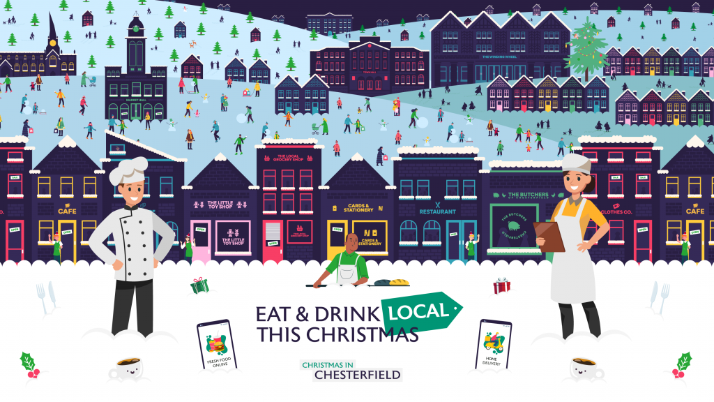 Pick up Christmas food and drink gifts from local retailers