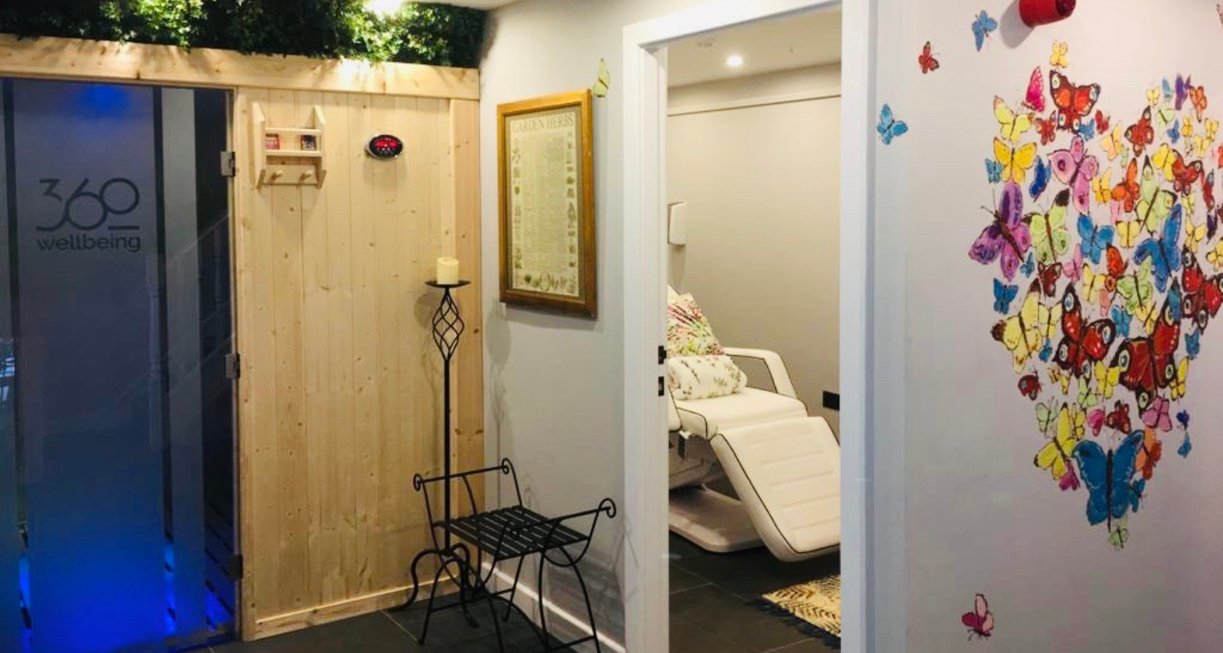 360 wellbeing therapy room