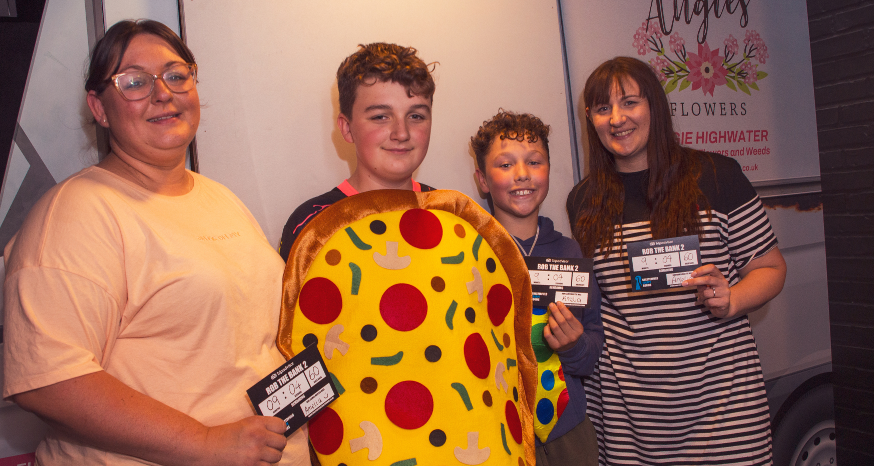 Family at Chesterfield Escape Rooms