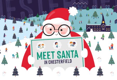 Meet Santa in Chesterfield Banner