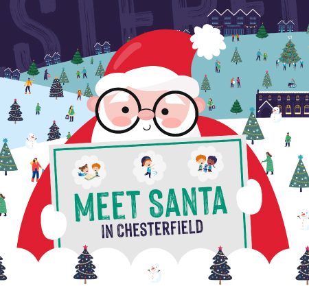 Meet Santa in Chesterfield Banner