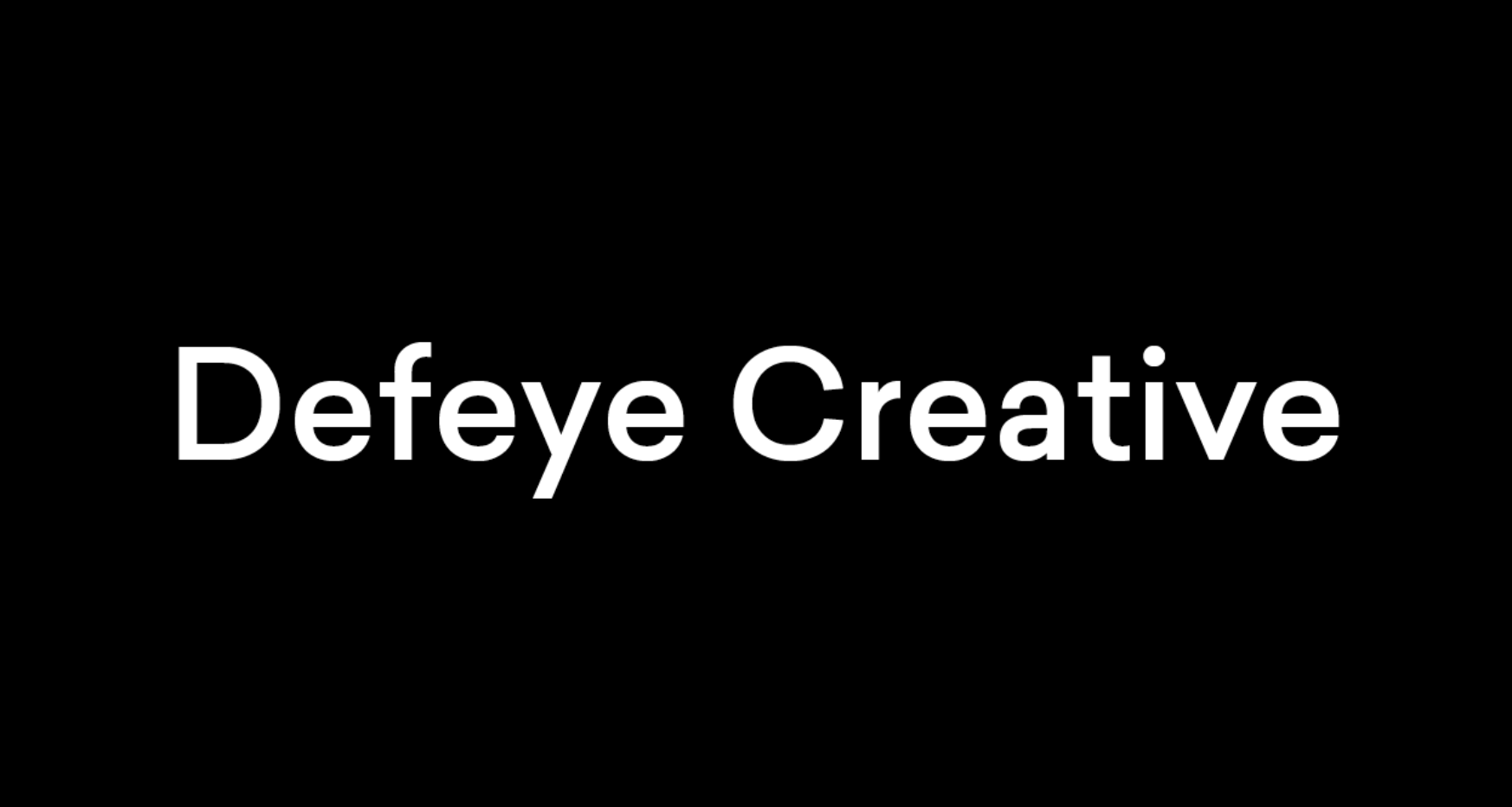 Defeye Creative Logo