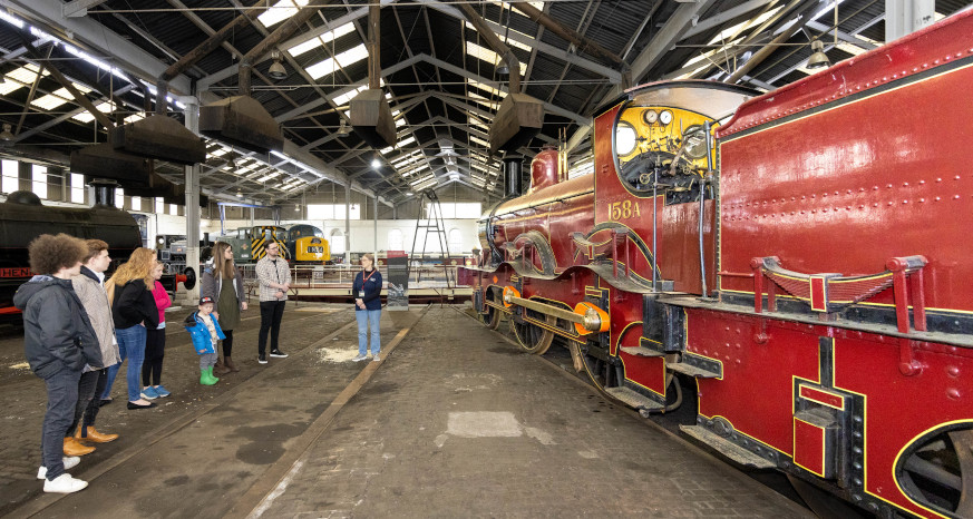 Roundhouse;train;family