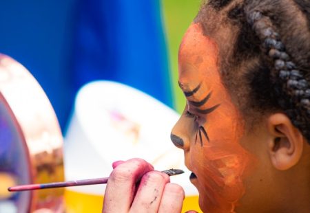 Chesterfield Childrens Festival face painting 2023