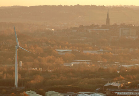 wind turbine sustainability chesterfield