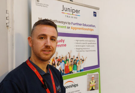 Jordan Juniper training