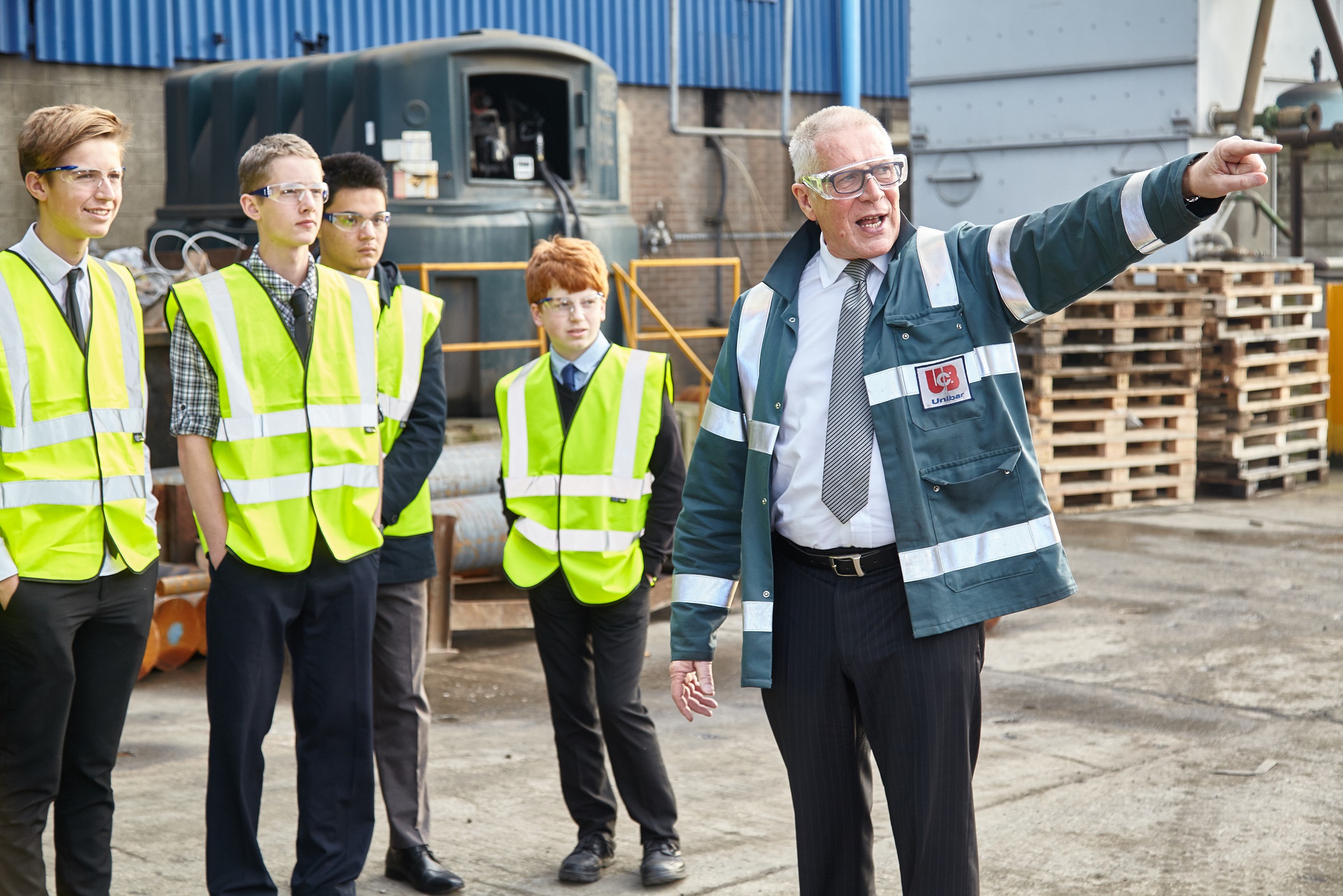 Made in Chesterfield tour at United Cast Bar Ltd.