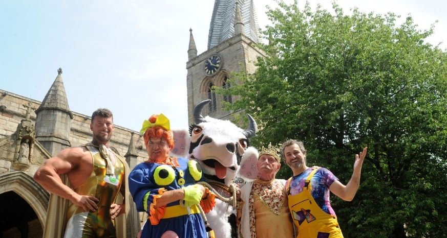 Cast of Jack and the Beanstalk in Chesterfield