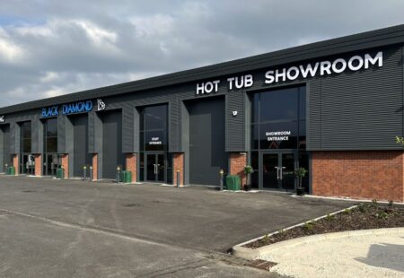Black Diamond spas new warehouse based in Clay cross