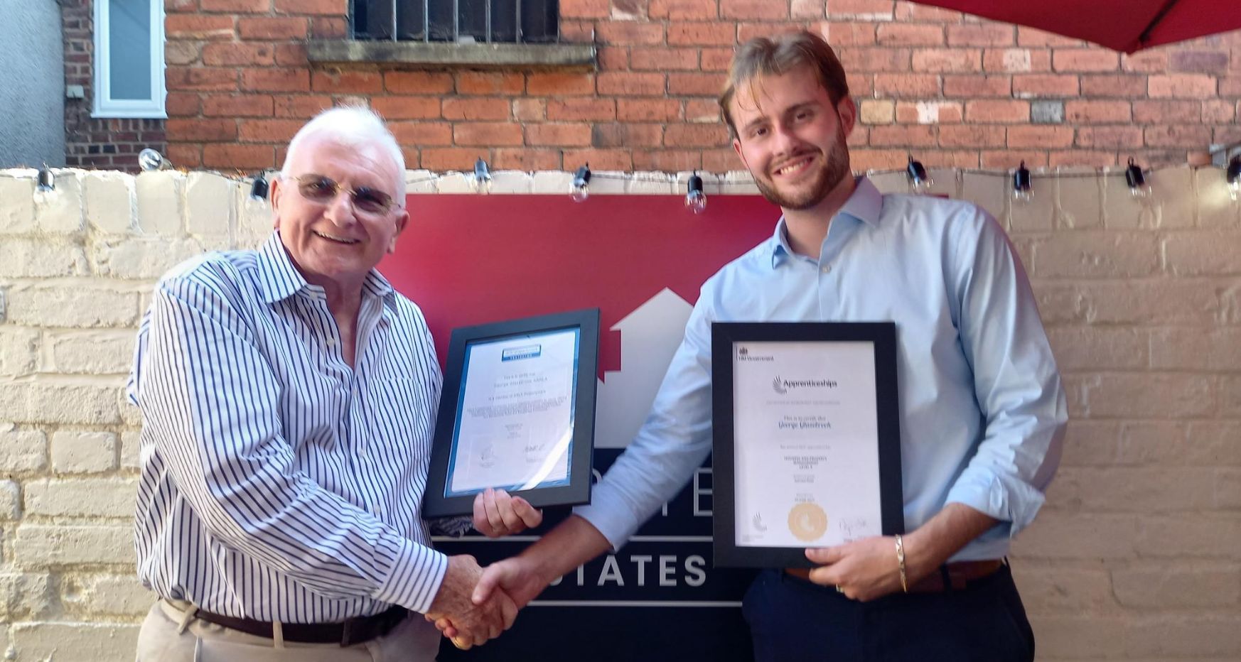 Roy Peters and George