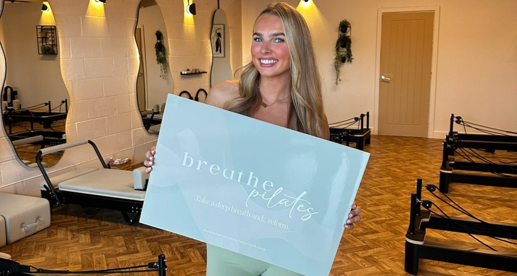 Breathe Pilates co-owner Grace Jones