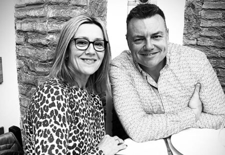 86 Degrees coffee - Dawn and Chris