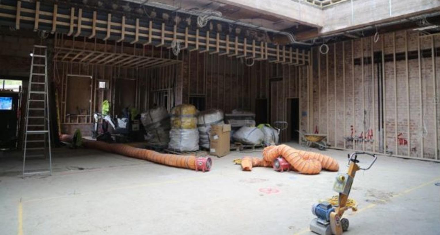 Work being completed to refurbish Barrow Hill Memorial Hall