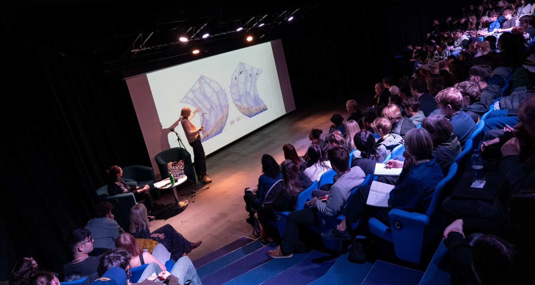 Presentation to college students