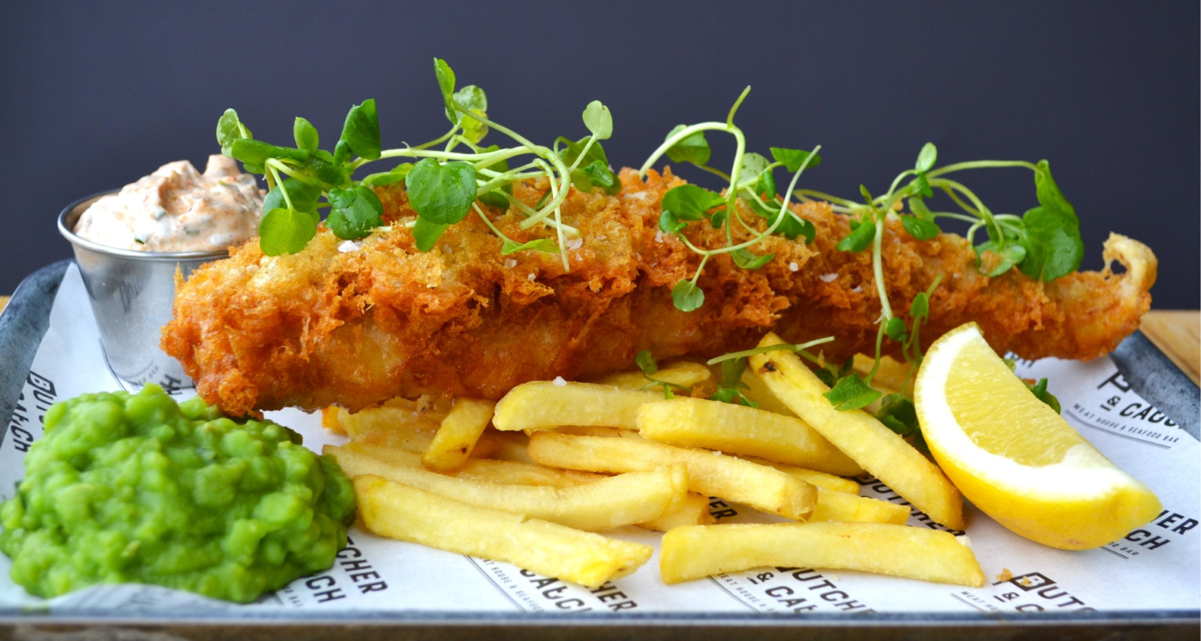 Butcher and Catch fish and chips