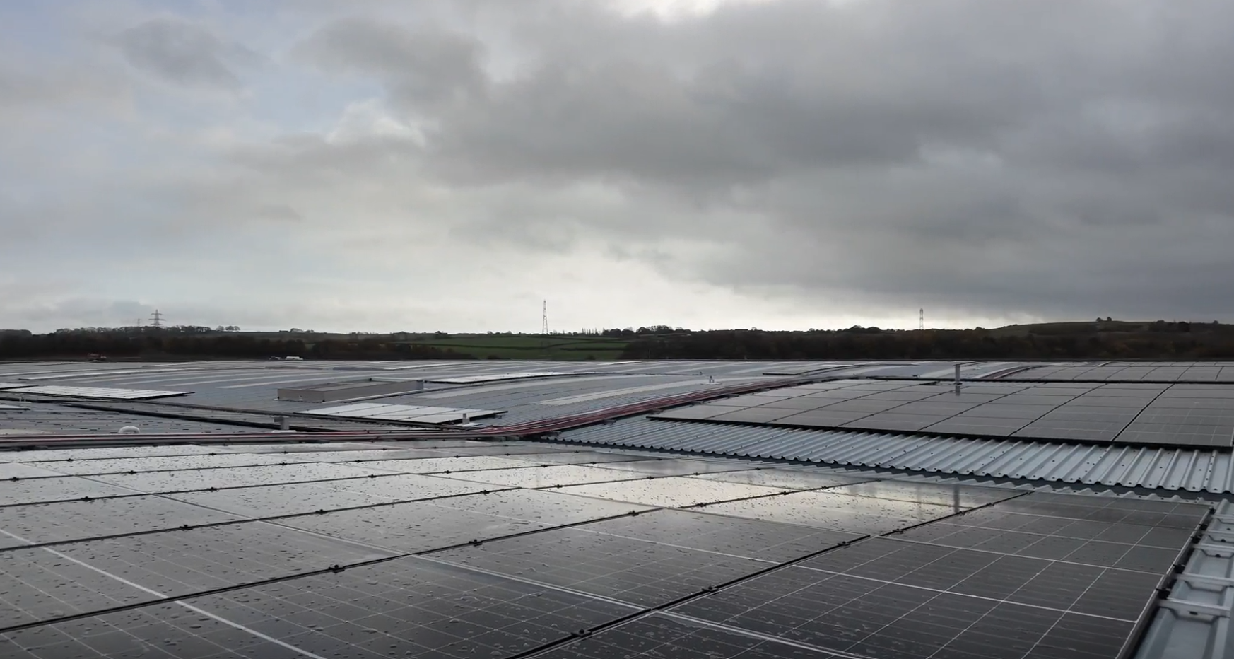 Markham Vale solar panels