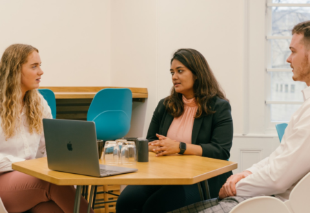 Sheffield Management School students