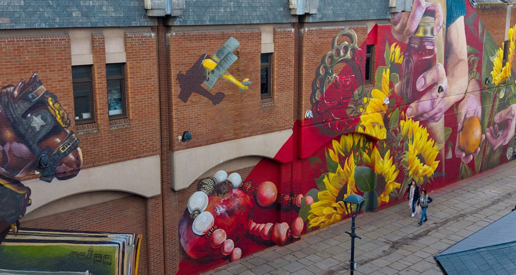 mural unveiled in Chesterfield