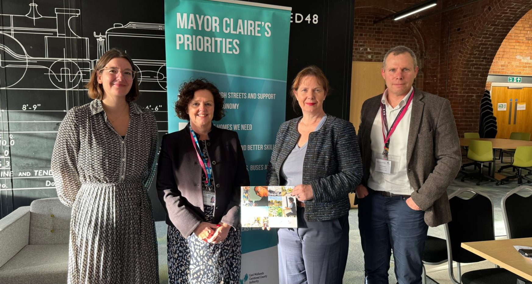 East Midlands launches ten-year plan to boost Jobs, skills and wellbeing