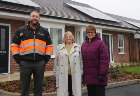 New homes built in Stavely and Middlecroft Tricia Gilby