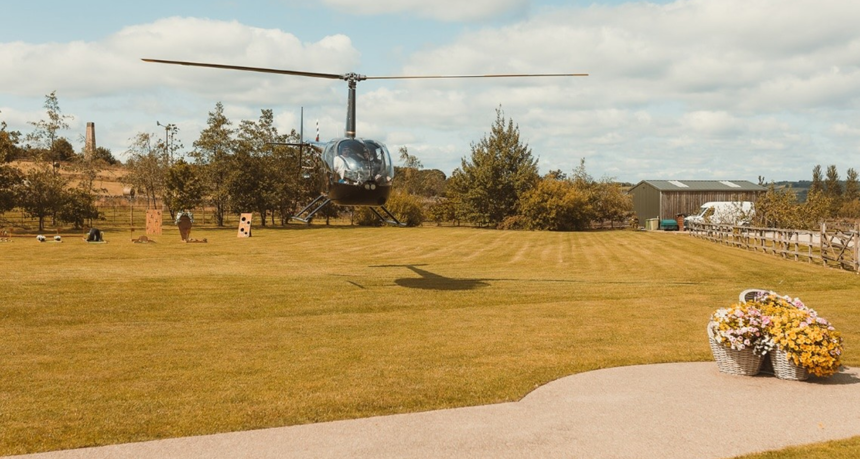 Peak Edge hotel helicopter