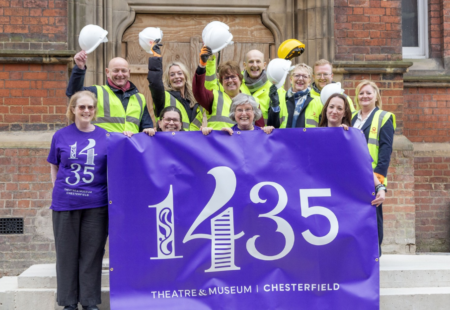 Chesterfield Borough Council outside Stephenson Memorial hall