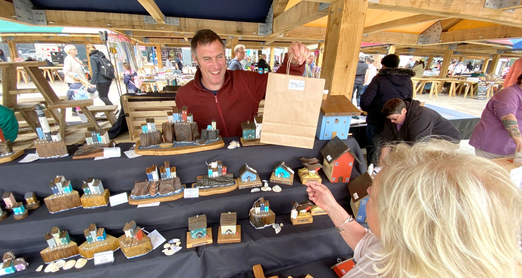 Chesterfield market stall