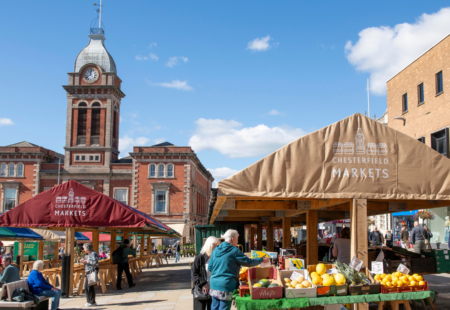 Market stall town centre