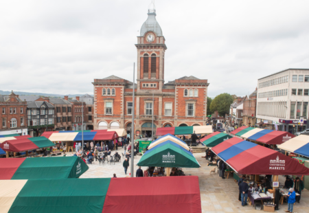 Open air market