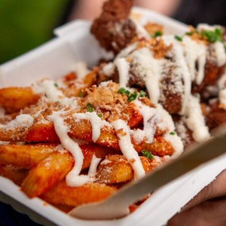 Dirty fries at The Great Chesterfield Feast
