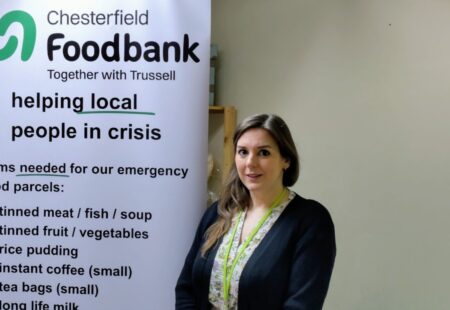 Meet our Champion of the Week, Jacqueline DeVeaux, Communications, Engagement and Funding Manager at Chesterfield Foodbank.